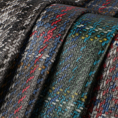 ПВХ Tech ткань Печатный шотландский пладовый ткань зерно искусственный синтетический кожаный пакет диван Автомобильный ремень безопасности обувь фальшивая кожаная ткань