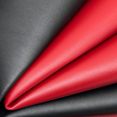 PVC Lamb Grain Double Face Synthetic Artificial Leather Waterproof Materials for Bag Table Mat Belt Decorate Faux Протяжные водонепроницаемые материалы для сумки Столовой коврик ремень декоративный