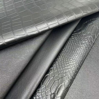 Оптовая ПВХ искусственная кожа кошелек коробка обувь блокнот Личи животный тканый крестообразный узор искусственная синтетическая кожаная ткань