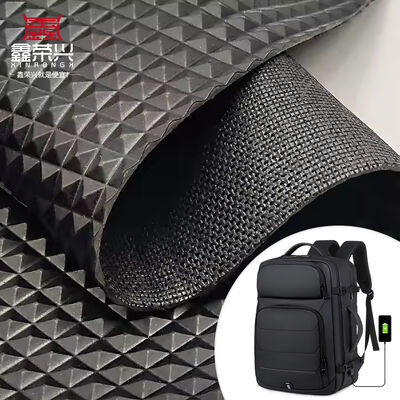 PVC Diamond Lozenge Pattern Faux Leather Fabric for Car Foot Luggage Bags Ground Mat Decorate Versatile Furniture Crafts Sofas