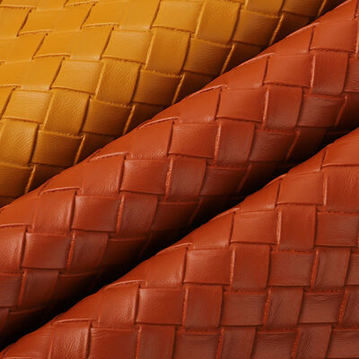 PVC 1.1mm Elastic Embossed Synthetic Leather Fabric Waterproof Sofa Bag Chair Car Seat Gloves Decorative Belt Lining