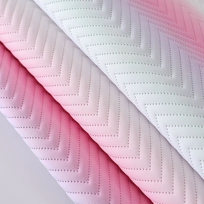 Новая модная искусственная кожа из полиуретана с градиентным принтом для дивана, декоративной сумки, упаковочной коробки, виниловая искусственная кожа