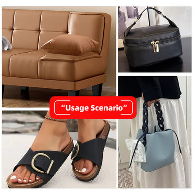 Полу-ПУ Leatherite Tech Ткань Дыхательная Большая Литчи Зерно Синтетическая кожа для дивана Стул Автомобильный ремень безопасности Поддельная кожаная ткань