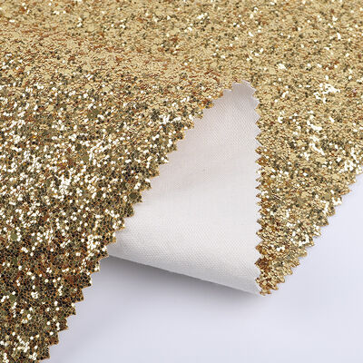 Sparkly Shiny Hexagon Glitter Fabric Elastic PU Synthetic Leather for Shoe Lining Bags Bows Crafts Hat Faux Leather