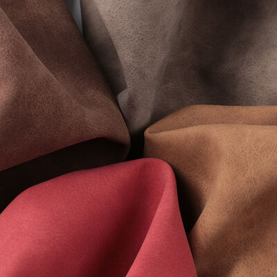 PU Frosted Yangbuck Nubuck Grain Синтетическая кожа для сумки Обувь Кошелек Декоративные ноутбуки Чехлы поддельные кожаные ткани