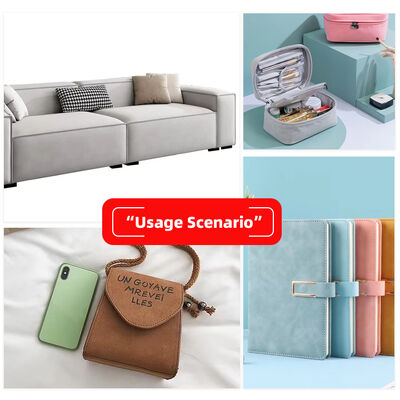 PU Frosted Yangbuck Nubuck Grain Синтетическая кожа для сумки Обувь Кошелек Декоративные ноутбуки Чехлы поддельные кожаные ткани