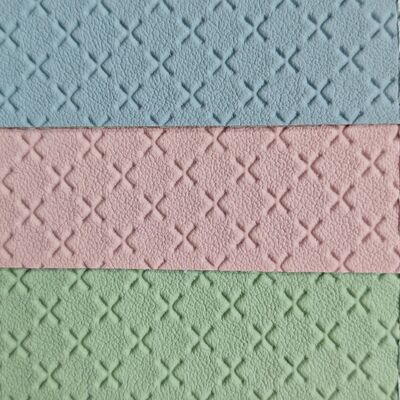 Шестиугольная рельефная баскетбольная текстура ПВХ синтетическая кожа ролл искусственная кожа для сумок Мебель автомобильного интерьера