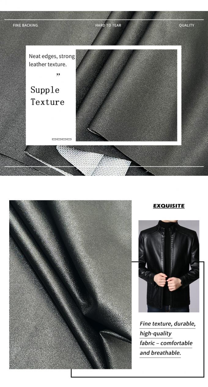ПВХ искусственная кожа с зерном ягненка, эластичная, с эффектом затемнения, водонепроницаемая, синтетическая кожа для одежды, брюк, платьев 6