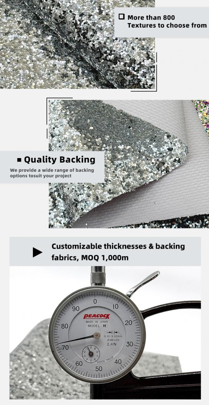 Грубая блестящая ПВХ синтетическая кожа для обуви ювелирные изделия ремесленные багажные сумки упаковочные коробки поддельный кожаный материал 5