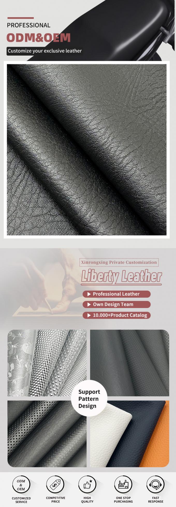 Рельефная кожа из синтетической ПВХ с четырехсторонним растяжением Автомобильные фальшивые кожевенные материалы для мотоциклов Мотоциклы 4
