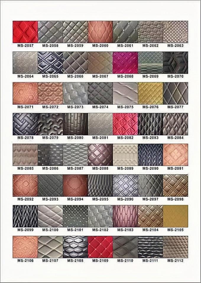 6.0 мм полиуретановая пена ПВХ кожа для чехлов сидений автомобилей 4