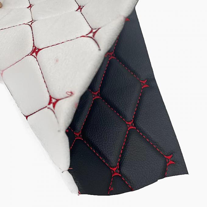 Специализированная вышивка из ПВХ покрытая синтетической кожей 6.0 мм Полиуретановая пена для автомобильных сидений 8