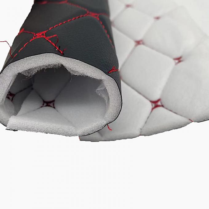 Специализированная вышивка из ПВХ покрытая синтетической кожей 6.0 мм Полиуретановая пена для автомобильных сидений 9