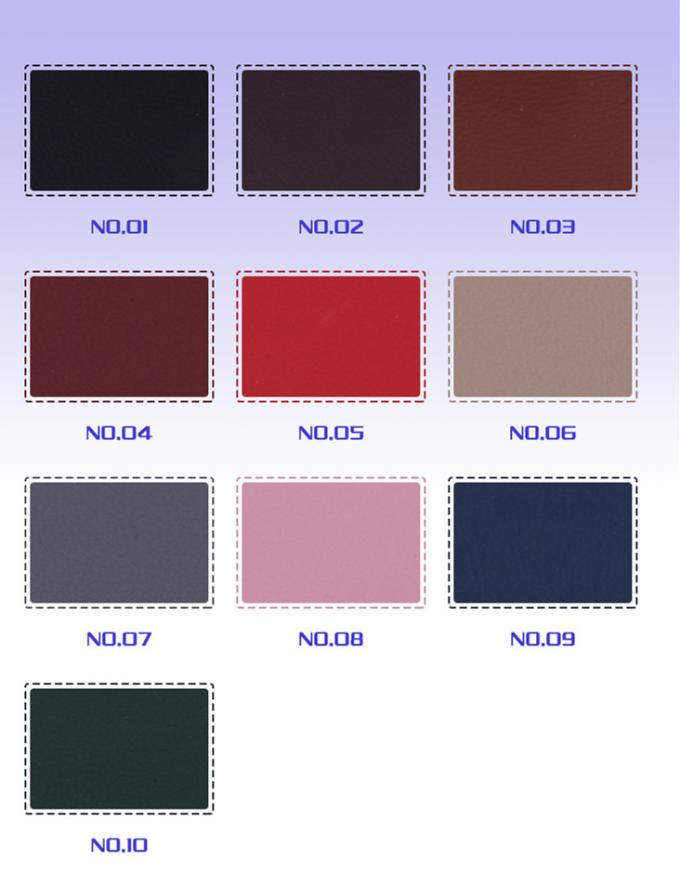 ПВХ износостойкая синтетическая кожа для чехлов автомобильных сидений 12