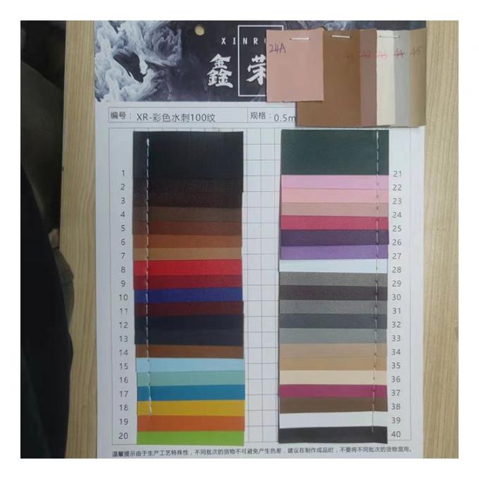 Оптовая торговля ПВХ фальшивая кожа кошелек коробка обувь ноутбук штифтовая форма искусственная синтетическая кожа ткань 16