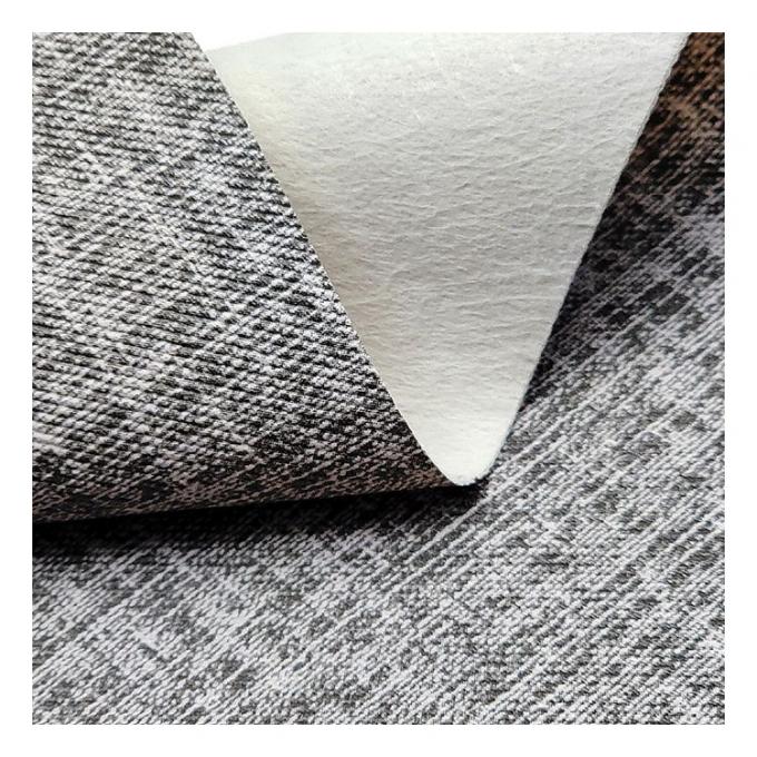 ПВХ Sammeld Ruck Pattern Искусственная синтетическая кожа Красочная печать Чехол для кошелька Обувь Ткань для блокнота 17