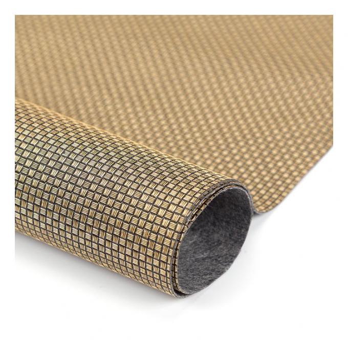 ПВХ Металл Жемчужина Светлый цвет Небольшой ткацкий укладка Искусственная синтетическая упаковка Кошелек Коробка Обувь Ноутбук Поддельная кожаная ткань 6