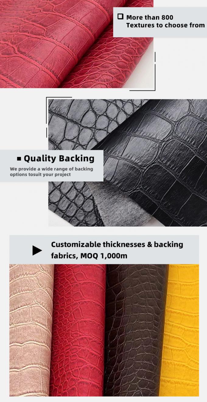 ПВХ Бамбук Зерно искусственная синтетическая кожа кошелек коробка обувь Ntoebook поддельная кожаная ткань 5