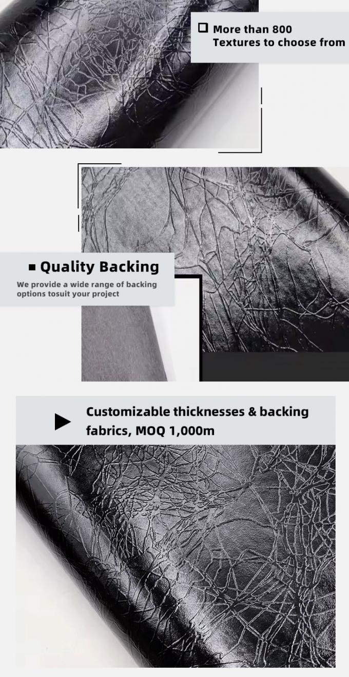 Оптовая продажа ПВХ Основные характеристики 006 Основные характеристики молниевидный рисунок Искусственная синтетическая кожа Кошелек Коробка Обувь Блокнот Ткань 5
