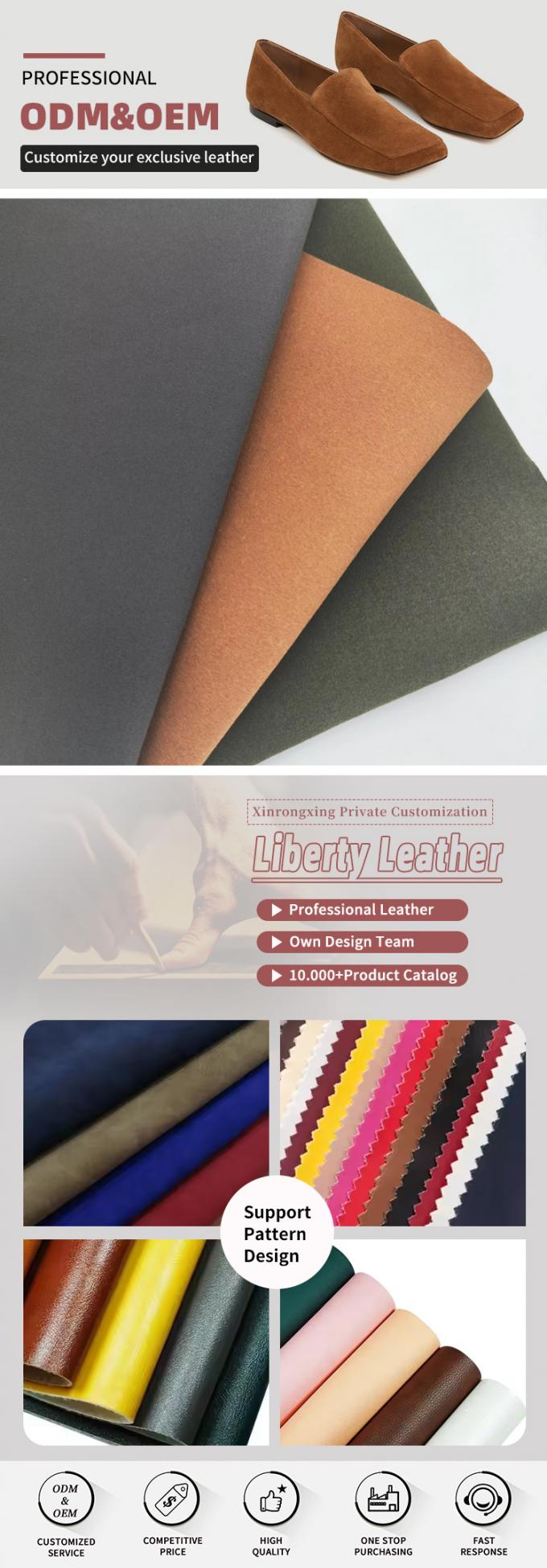 ЭКО Имитация замши из микрофибры с полиуретановым покрытием, синтетическая кожа для обуви, сумок, ремней, варежек, искусственная кожа 4