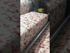 Напечатанная красочная бабочка влюбленная в цветы ПВХ ПУ Синтетическая поддельная кожа