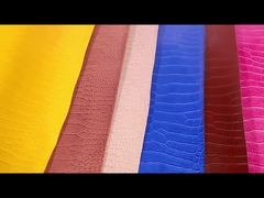 ПВХ крокодиловая зернистая искусственная синтетическая кожа для кошелька, коробки, обуви, блокнота, искусственная кожа